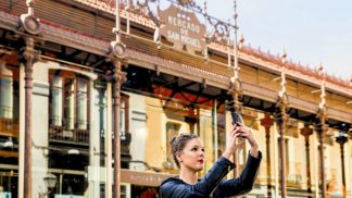 Descobrir Madrid com um telemóvel