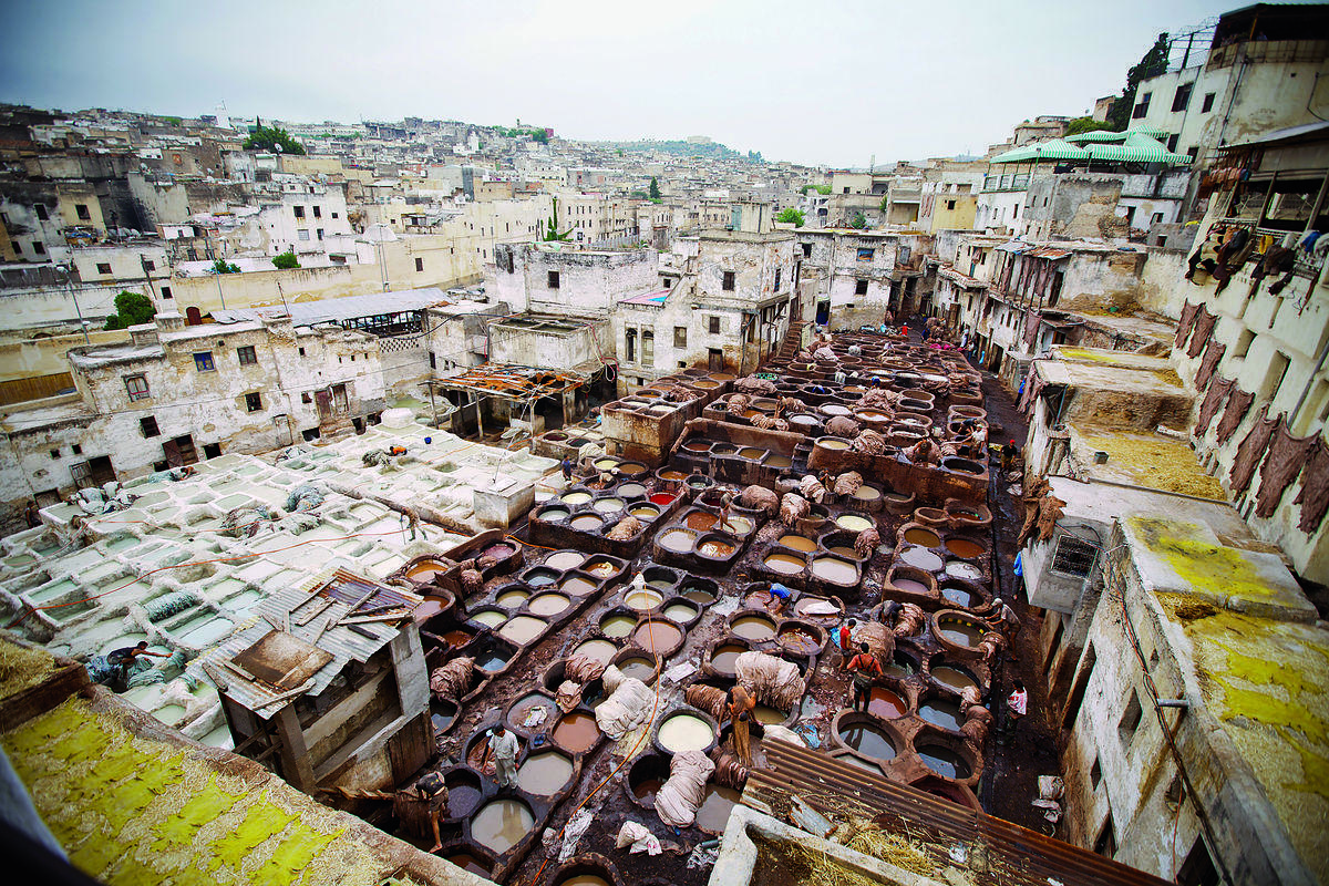 Reportagem em Marrocos