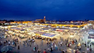 Chegámos a Marraquexe