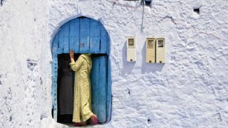 Quilómetros de estrada em Marrocos