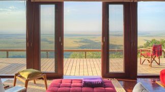 É um sonho dormir aqui, entre tribos e milhares de animais