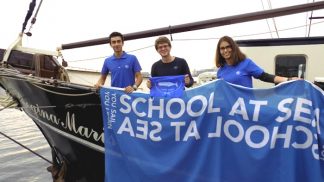 Viajar pelo mundo a estudar seis meses a bordo de um veleiro