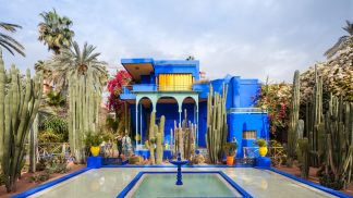 Marraquexe: O jardim azul que é um pequeno oásis