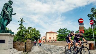 Viagem de bicicleta de Londres a Roma