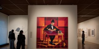 Exposição de Almada Negreiros na Gulbenkian em Lisboa