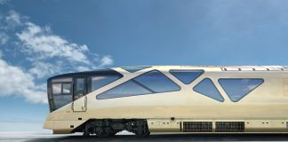 Sabia que há um comboio no Japão criado por um designer da Ferrari?