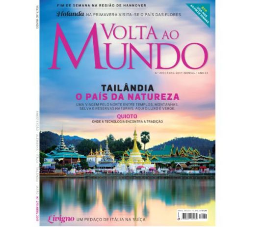 Em abril a Tailândia está em destaque: revista, televisão, online Novos programas em abril