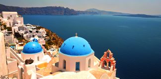 Cruzeiro no Mediterrâneo por incontornáveis ilhas gregas