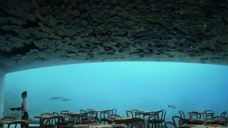O primeiro restaurante subaquático da Europa vai abrir na Noruega