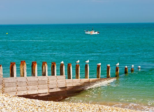 Londres, à beira-mar