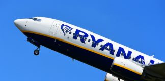 Ryanair anuncia 12 novas rotas em Portugal para 2019