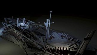 Foi encontrado o navio intacto mais antigo do mundo no mar Negro