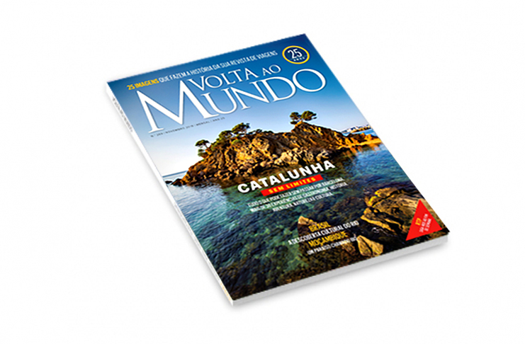 Volta ao Mundo de novembro já nas bancas: início das comemorações dos 25 anos da revista