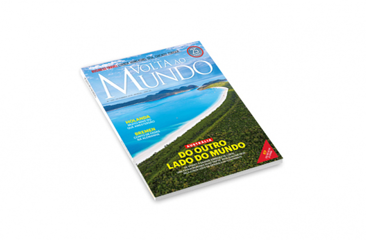 Revista Volta ao Mundo de dezembro já está nas bancas - venha viajar connosco!