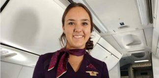 Pai reserva lugar nos seis voos onde filha trabalhou durante o Natal