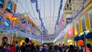 Macau recebeu mais de 600 mil turistas em apenas cinco dias na época de Natal