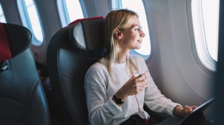 O que o seu comportamento durante um voo diz sobre si