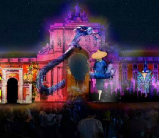 Macau apresenta espetáculo inédito de video mapping no Terreiro do Paço Macau apresenta espetáculo inédito de vídeo mapping no Terreiro do Paço