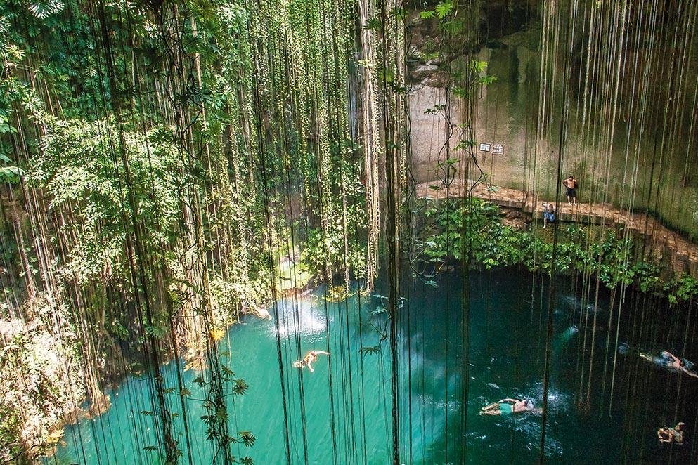 Ik-Kil Cenote, Chichen Itza, Mexico