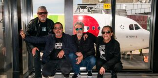 Xutos e Pontapés voaram pela primeira vez no avião Zé Pedro