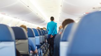 Este é o perigo de mudar de lugar durante um voo