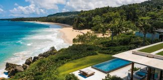 Um resort exclusivo na selva longe das multidões das Caraíbas