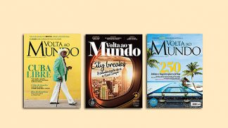 25 anos, 25 capas: os destinos que fazem a história da Volta ao Mundo 25 anos, 25 capas: os destinos que fazem a história da Volta ao Mundo