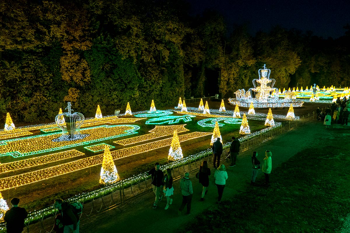 Iluminações em Varsóvia