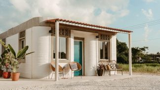 Este é o primeiro bairro construído inteiramente com uma impressora 3D