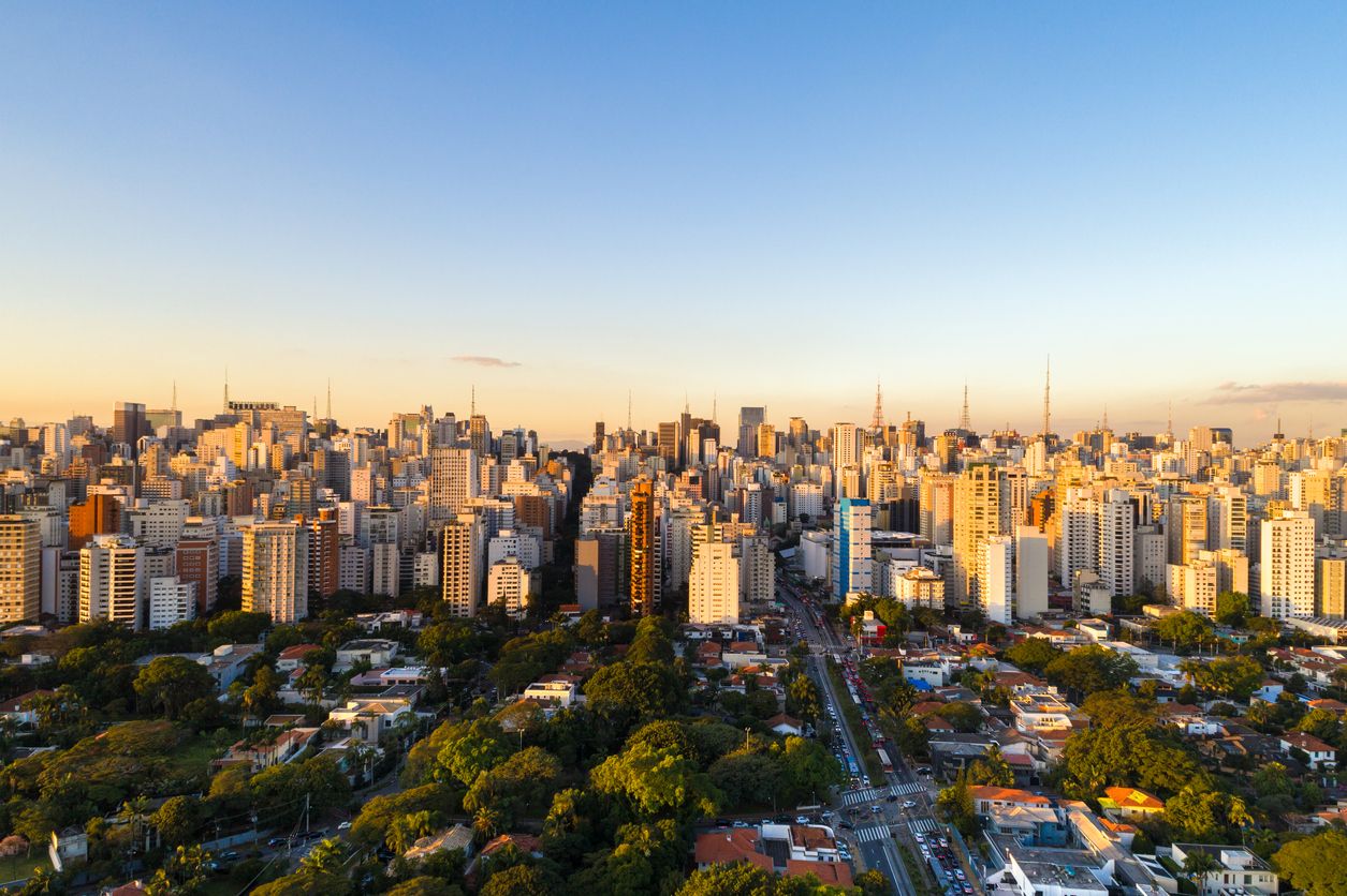 Sao Paulo skyline, Brazil