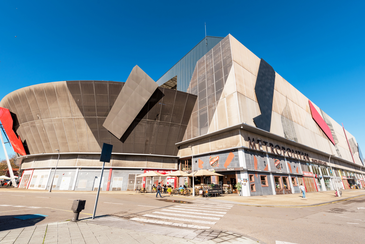 El Molinon stadium is the stadium of Sporting de Gijon football club.