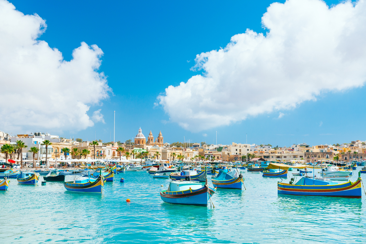 Marsaxlokk Harbor, Malta