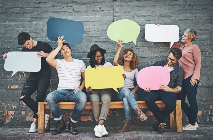 If you want to say something, say it here