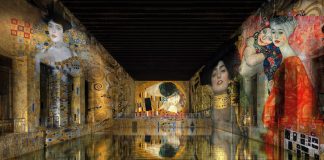 Antiga base de submarinos transformada numa exposição digital imersiva