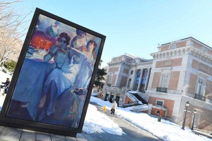 Museums in Madrid reopen after snow storm Filomena