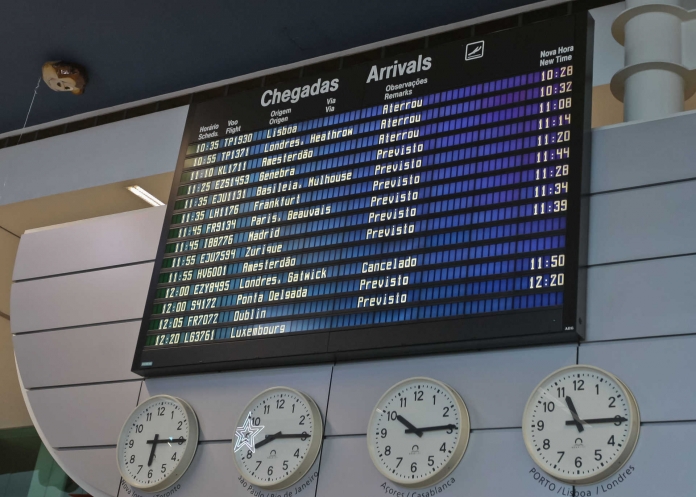 Chegada Aeroporto Pedras Rubras voo de Londres