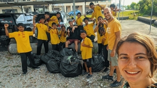 Mónica “reformou-se” para viajar e fazer voluntariado