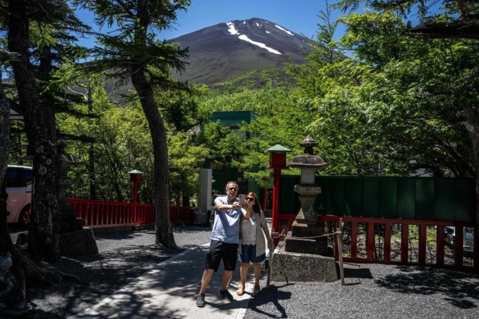 japão monte fuji muro 1 Philip FONG AFP