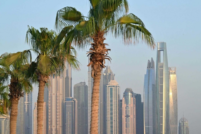 EAU dubai panorâmica palmeira 1 Giuseppe Cacace AFP