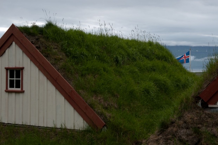 Islândia telhado ilha 1 flickr